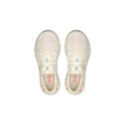 On CLOUD X 4 Chaussures fitness ivory salmon