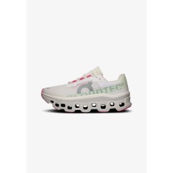 On CLOUDMONSTER Chaussures de running sur route white lima